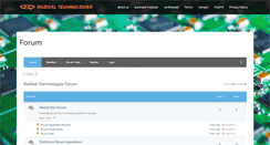 Desktop Screenshot of forum.radikaltechnologies.com