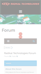 Mobile Screenshot of forum.radikaltechnologies.com